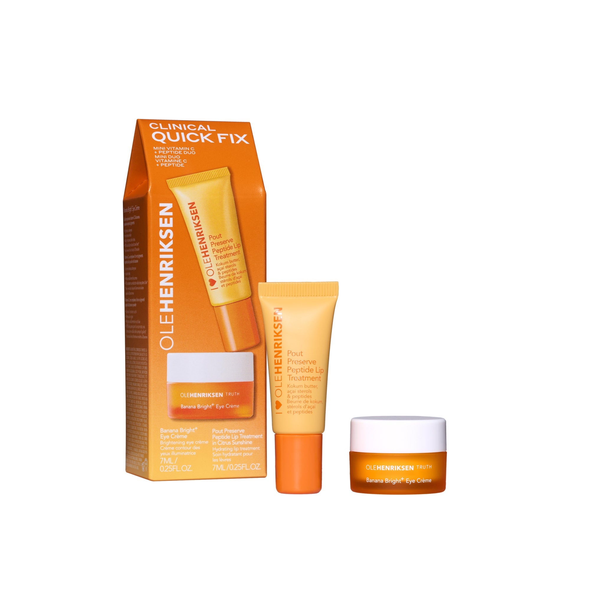 Clinical Quick Fix Mini Vitamin C + Peptide Duo